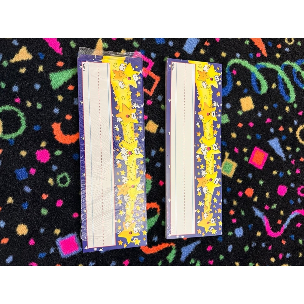 90's classroom star vintage name plates